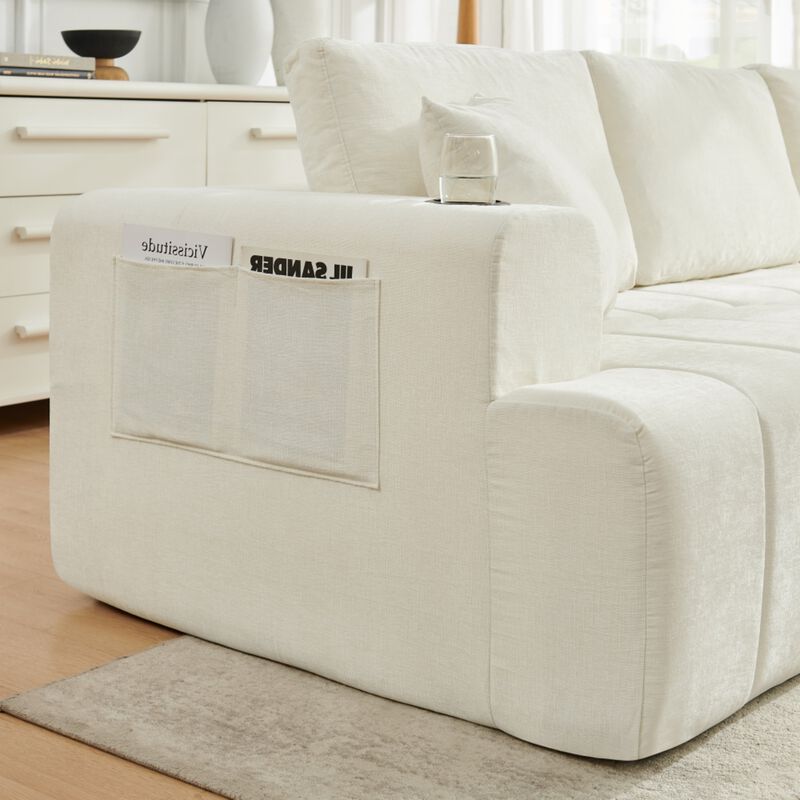 Blufji Modular L-Shaped Sectional Sofa image number 5