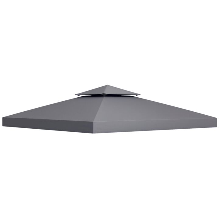Hivvago 9.84' x 9.84' Gazebo Replacement Canopy Top Only