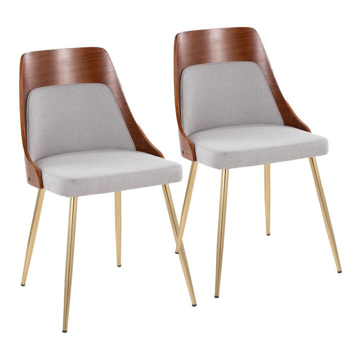 LumiSource Anabelle Chair - Set of 2