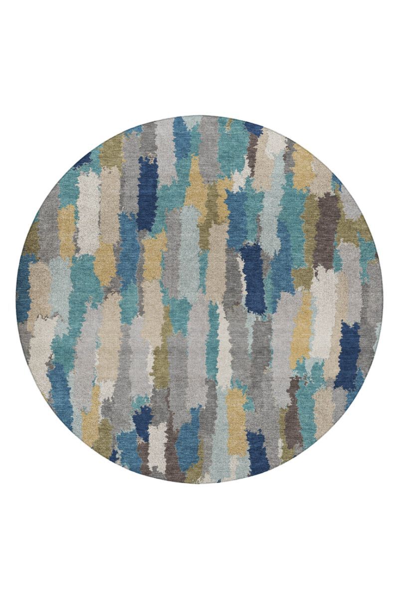 Kenner KN6 Teal 9' x 12' Rug image number 11
