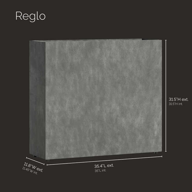 COSAPOTS Reglo Modular Rectangle Planter.