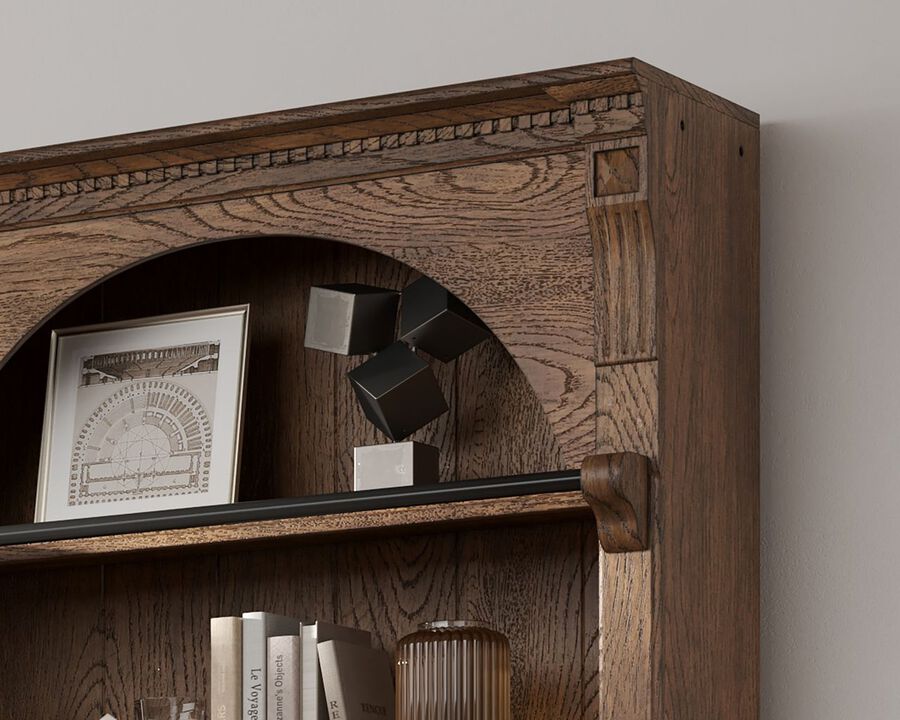 Tall Bookcase with Ladder