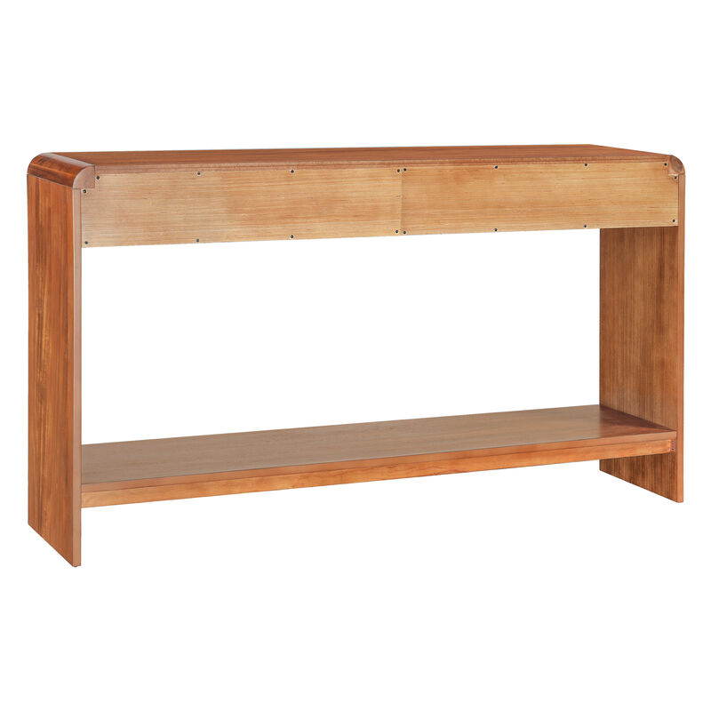 Merax Retro-Chic Storage Console Table image number 2