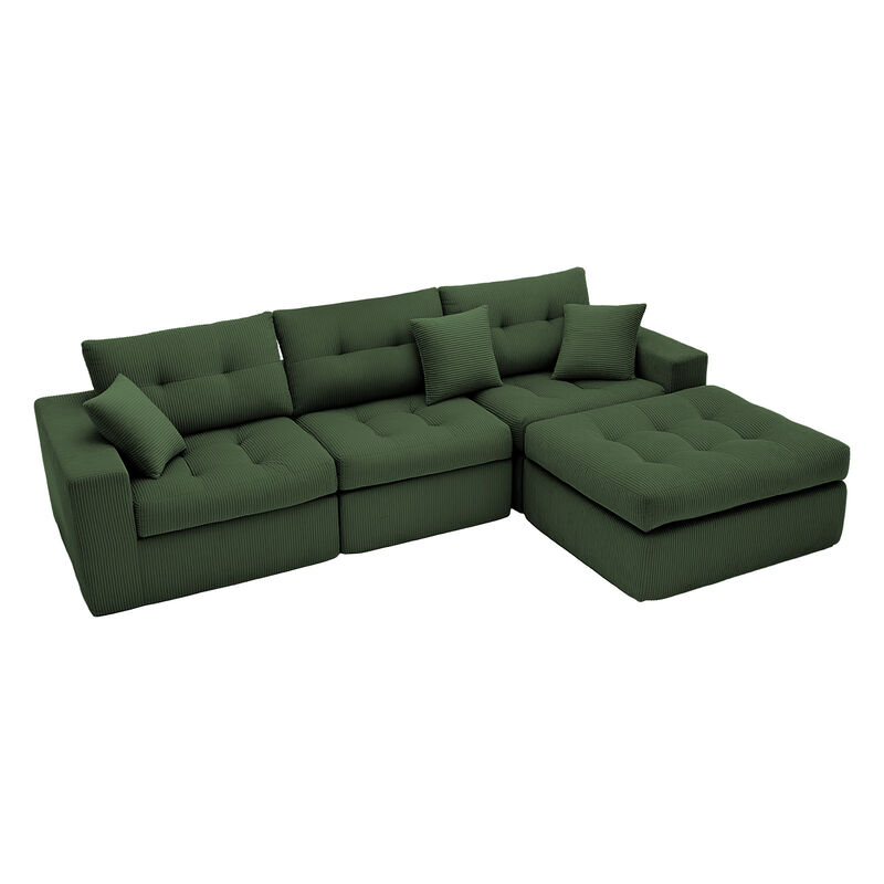 Fotved L-Shaped Modular Sectional Sofa image number 5