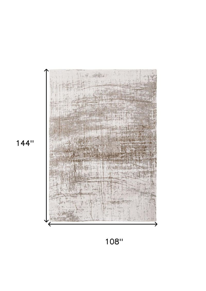 HomeRoots Abstract Non Skid Area Rug image number 4