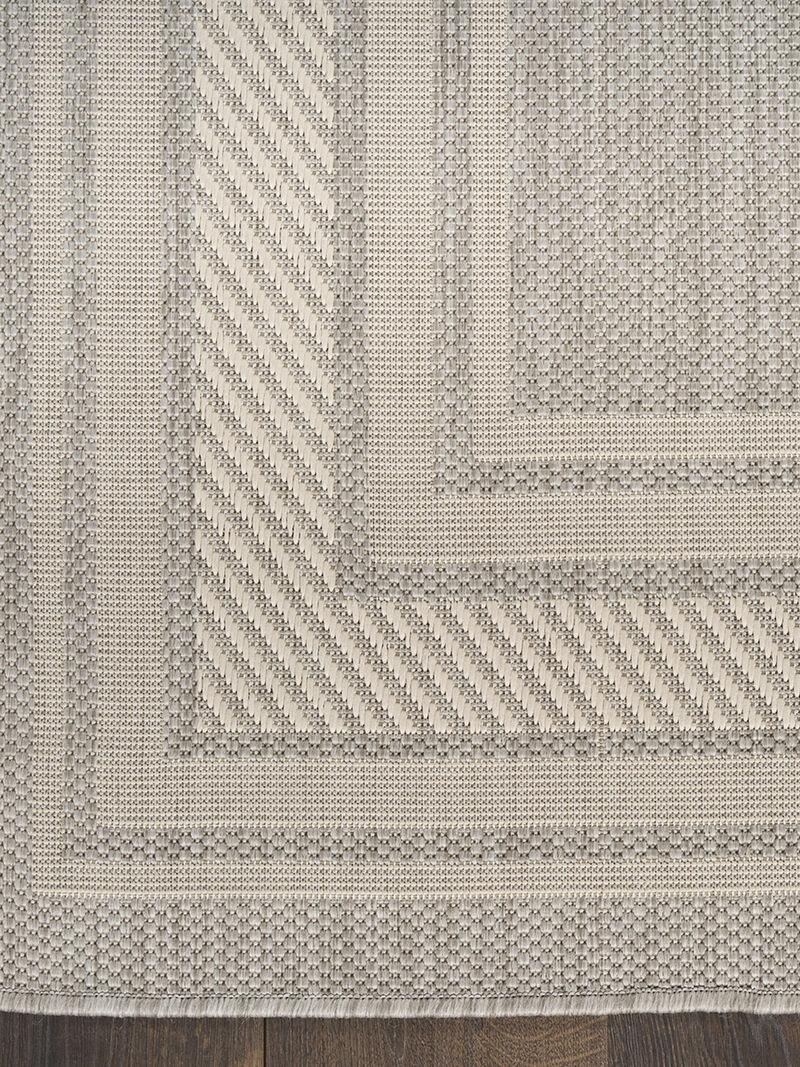 Horizon Indoor/Outdoor HOZ03 Gray 6' x 9' Rug