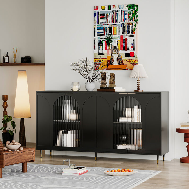 Zotlor Sideboard Buffet Cabinet image number 3