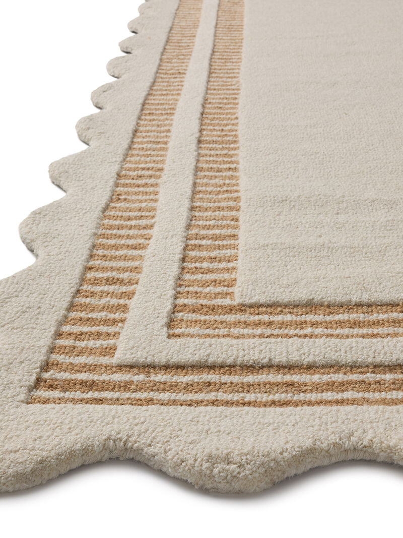 Scottie Ivory/Rust 3'6"x5'6" Rug image number 3