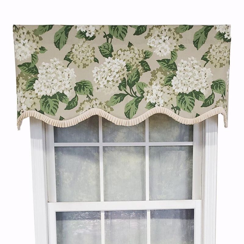 RLF Home Luxurious Modern Design Classic Summer Wind Provance Style Window Valance 50" x 16" Frolic