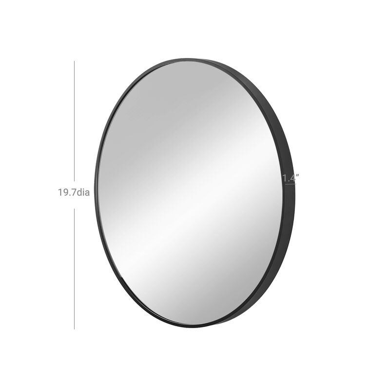 Decorative Round Wall Mirror – Elegant Circle Design