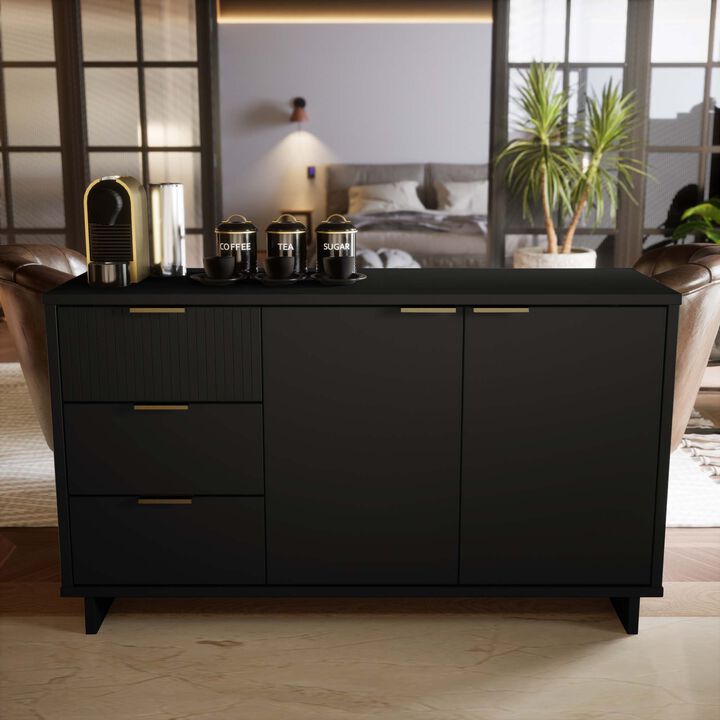 Granville Black Sideboard