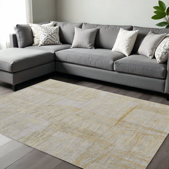 HomeRoots Abstract Hand Woven Area Rug