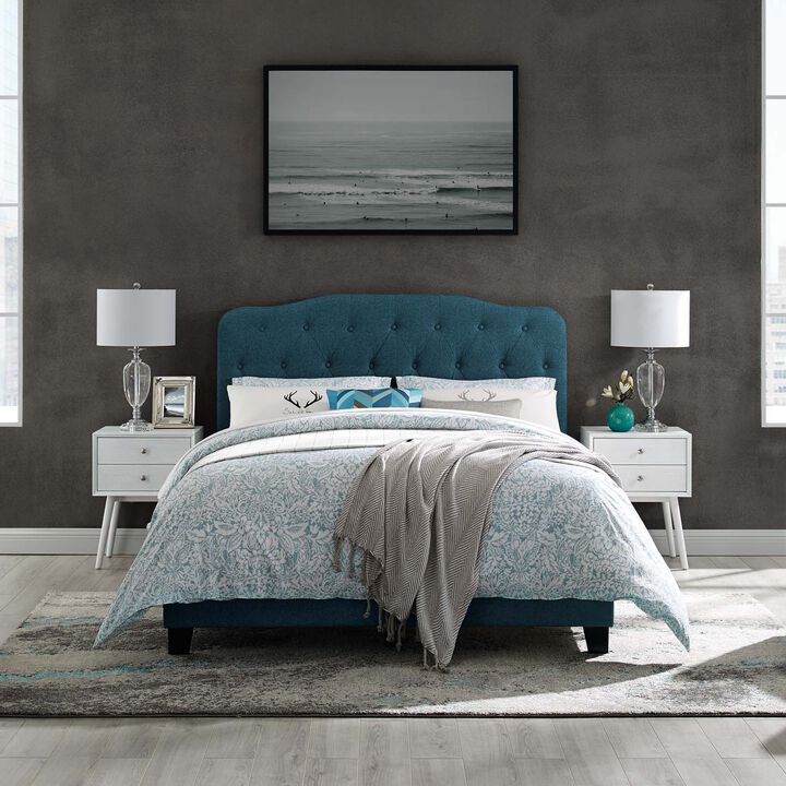 Modway - Amelia Queen Upholstered Fabric Bed