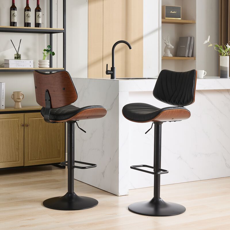 Hosgis Swivel Bar Stool image number 1