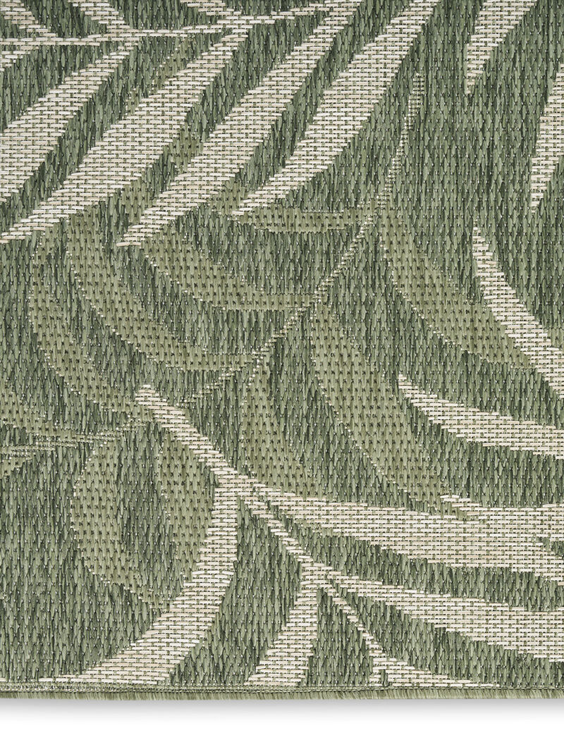 Garden Oasis GOA01 Green/Ivory 9' x 12' Rug