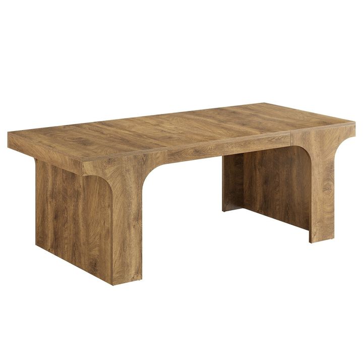 Tribesigns  70.87" Farmhouse Dining Table Kitchen Dining Table for 6-8 People
