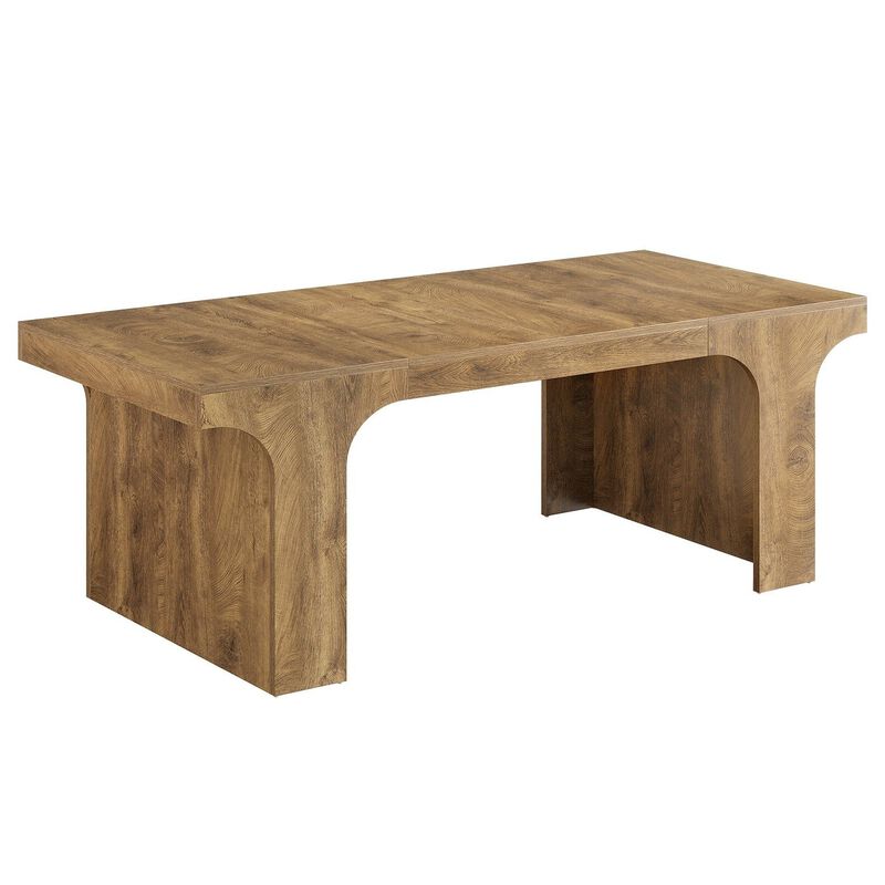 Tribesigns  70.87" Farmhouse Dining Table Kitchen Dining Table for 6-8 People image number 0