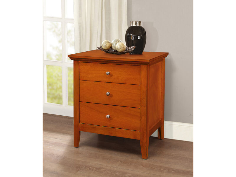 Hammond 3-Drawer Nightstand (26 in. H x 18 in. W x 24 in. D) image number 1
