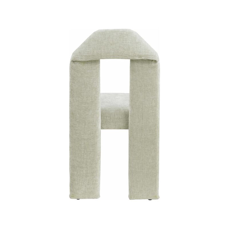 Meridian Furniture Bennett Mint Chenille Fabric Dining Chair, Set of 2