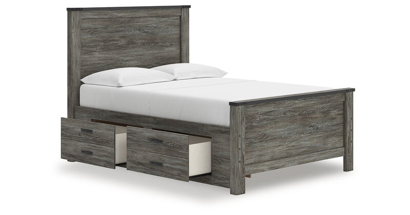 Frandern Full Panel Bed with Storage image number 3