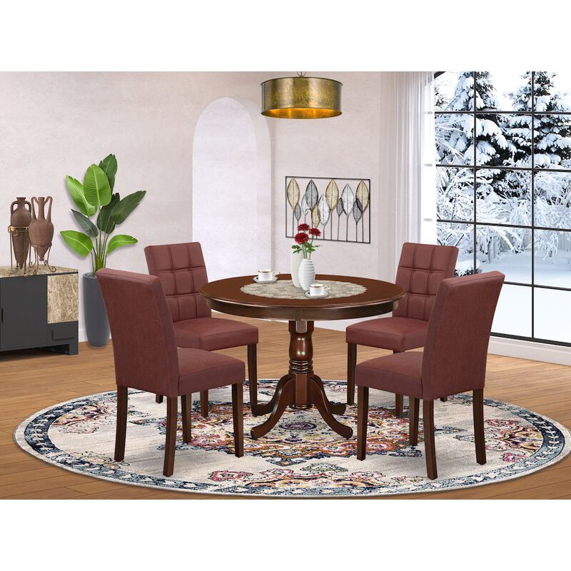 5 Piece Modern Dining Set contain A Mid Century Modern Dining Table