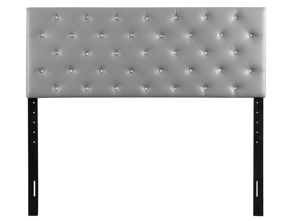 Super Nova Queen Upholstered Tufted Panel Headboard