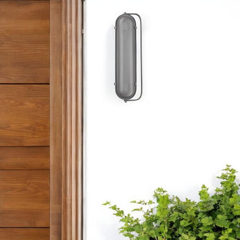 Hivvago Terra 2-Light Gray Sconce