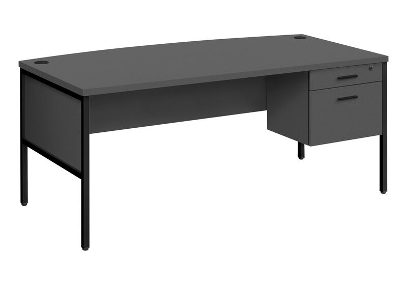 Monarch Specialties 7730, Home Office, Work, Laptop, File Storage Drawer, Grey Computer Desk 72" L Black Commercial Grade, 70.75" L x 35.5" W x 30" H image number 0