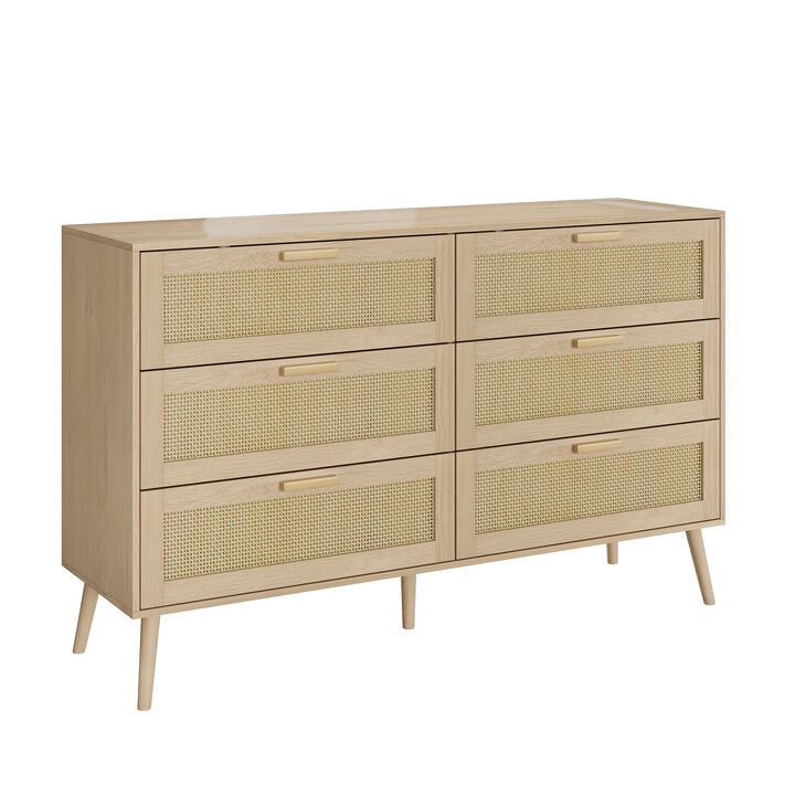 Zepvul Rattan Dresser