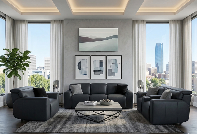 Trinity Power Motion Sofa & Loveseat image number 1