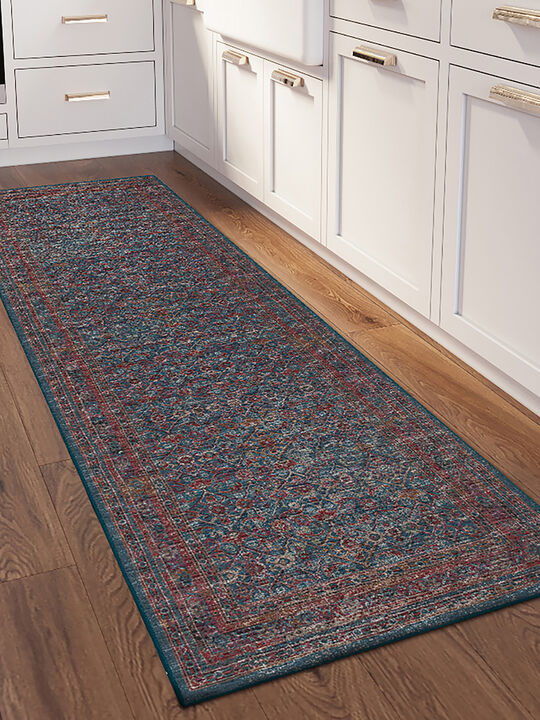Jericho JC7 Navy 2'6" x 12' Rug