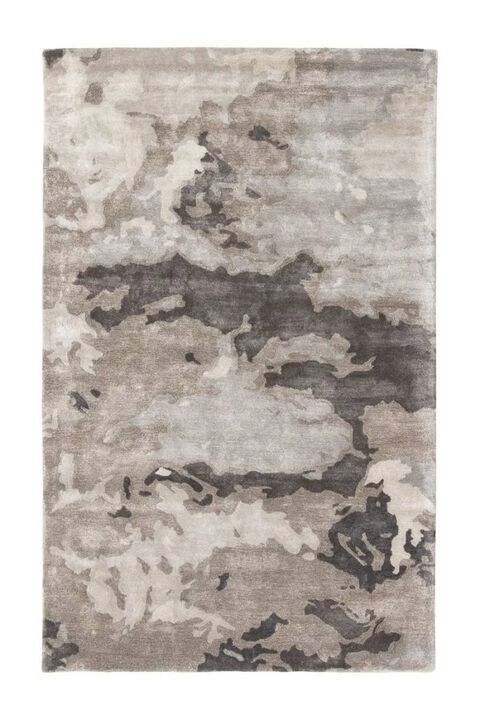 Transcend Glacier Pussywillow Gray 9' x 12' Rug