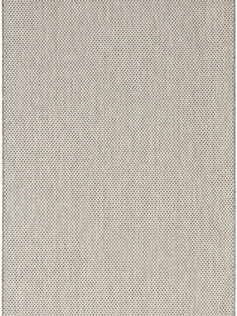 Courtyard COU01 Ivory/Silver 6' x 9' Rug
