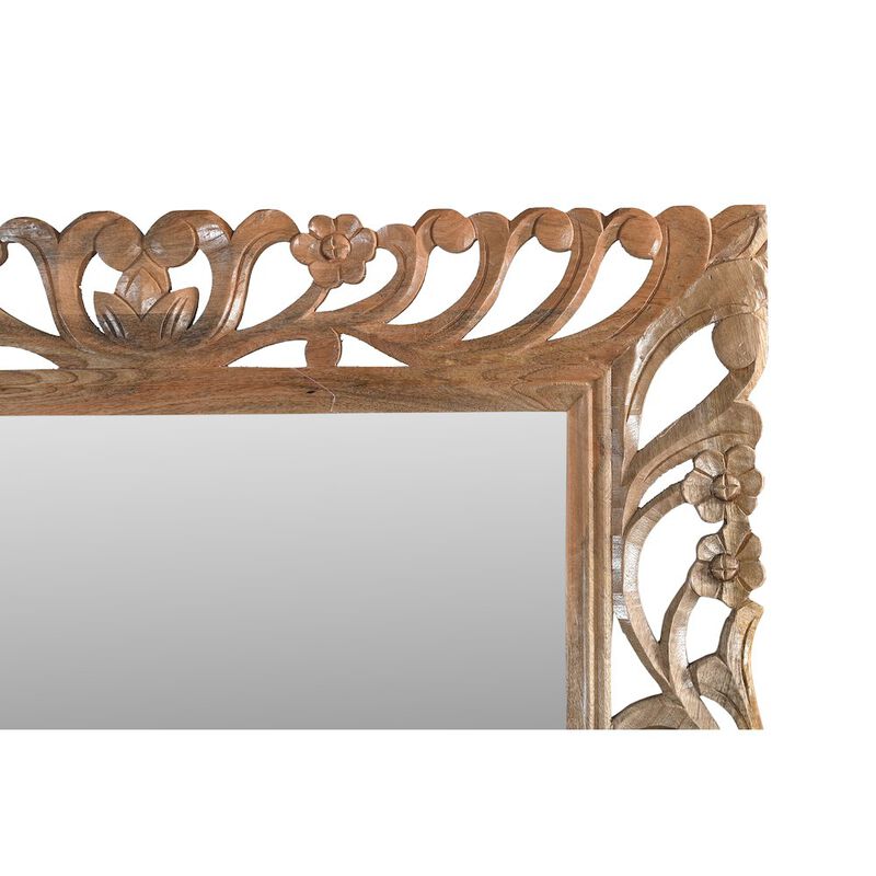 Alex Hamilton Margo Mirror Finished Handcarved Solid Wood