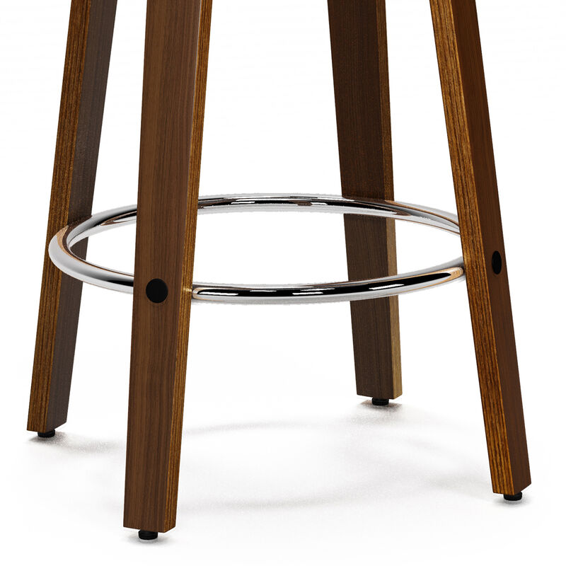 Carly Swivel Bar Stool (Set of 2)