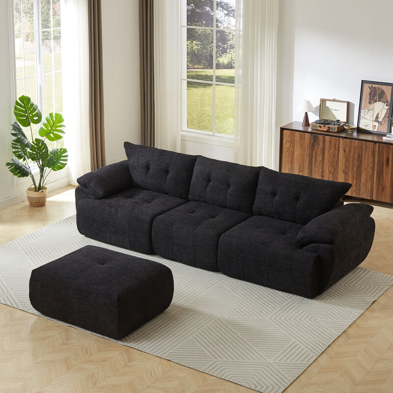 Papkog Chenille Modular Sectional Sofa image number 3