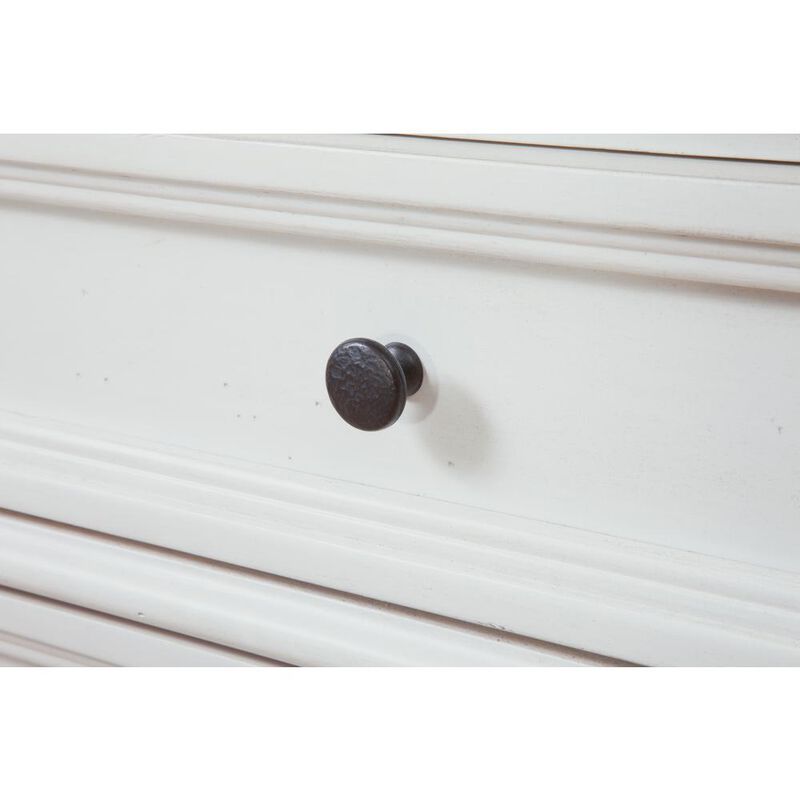 American Woodcrafters Stonebrook Dresser - Distressed Antique White