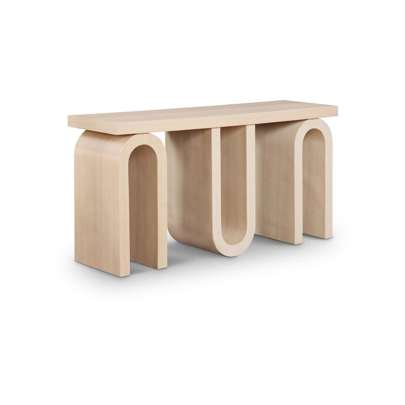 Meridian Furniture Westbourne Natural Console Table