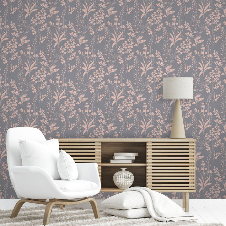 Wildflower Silhouettes Wallpaper