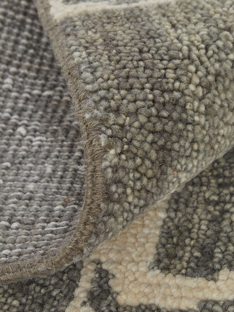 Sutton T6003 Pewter/Green 8'6" x 11'6" Rug By Thom Filcia image number 3