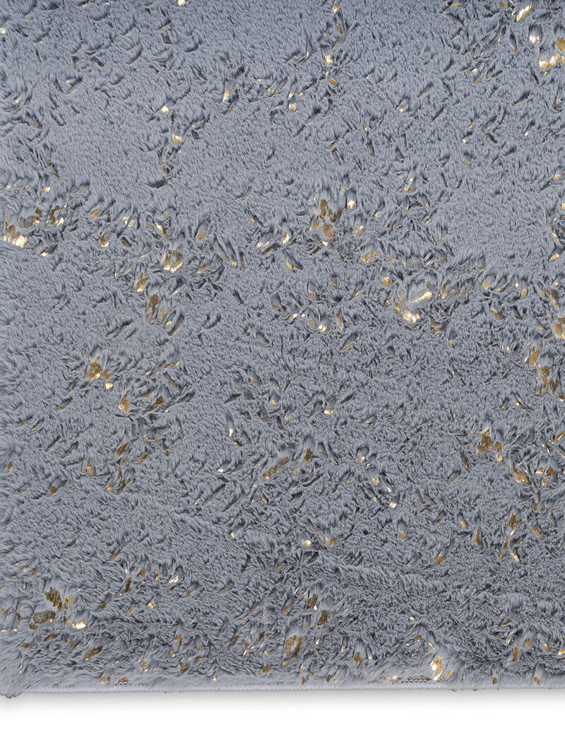 Cozy Shimmer CSH01 Slate/Gold 7'9" x 9'9" Rug