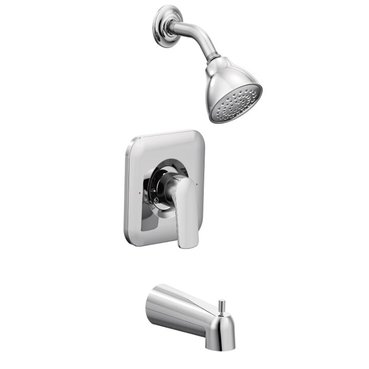 Moen T2813EP Rizon Posi-Temp Eco-Performance Tub and Shower Trim Chrome