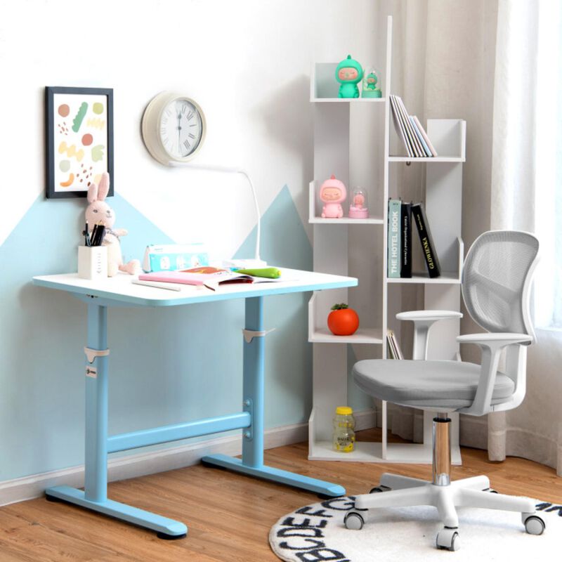 Hivvago Adjustable Desk Chair with 5 Rolling Universal Casters for Kids
