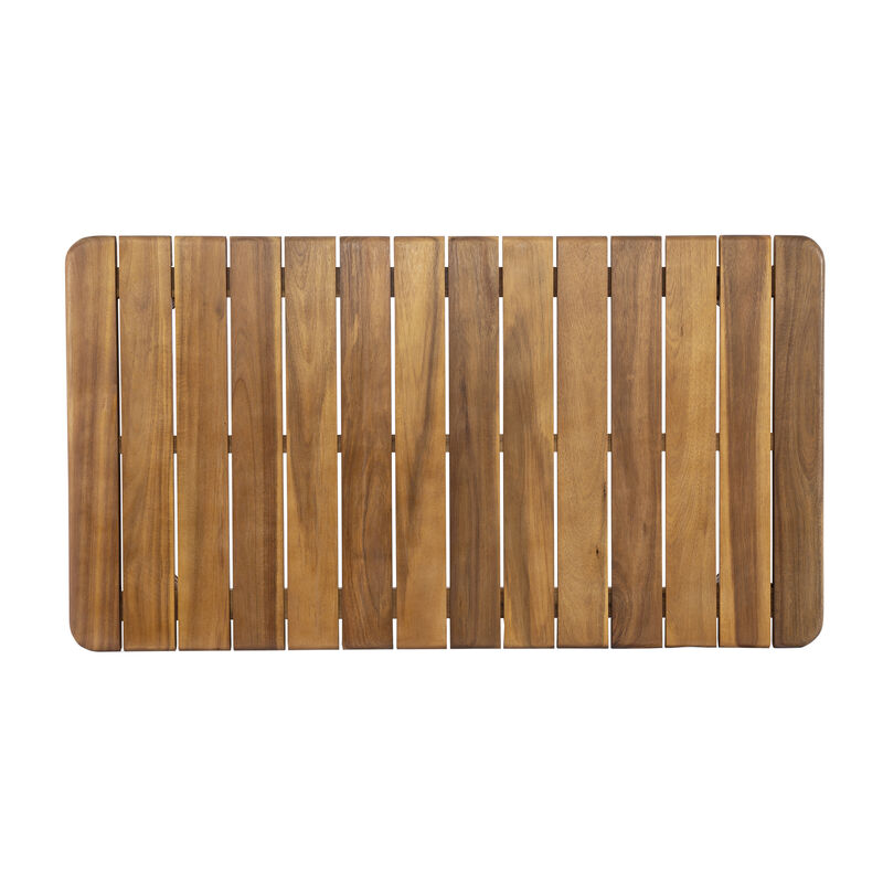Christopher Knight Home Masaki Modern Acacia Wood Patio Coffee Table image number 4