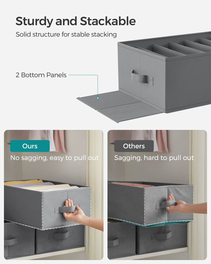 Versatile Wardrobe Clothes Organizer &ndash; Space-Saving Storage Solutions for Neat Closets