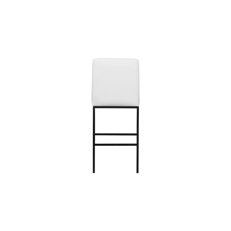 Meridian Furniture Bryce Vegan Leather Stool, Set of 2