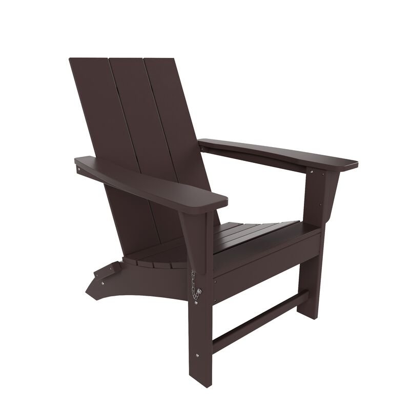 WestinTrends Modern Folding Adirondack Chair