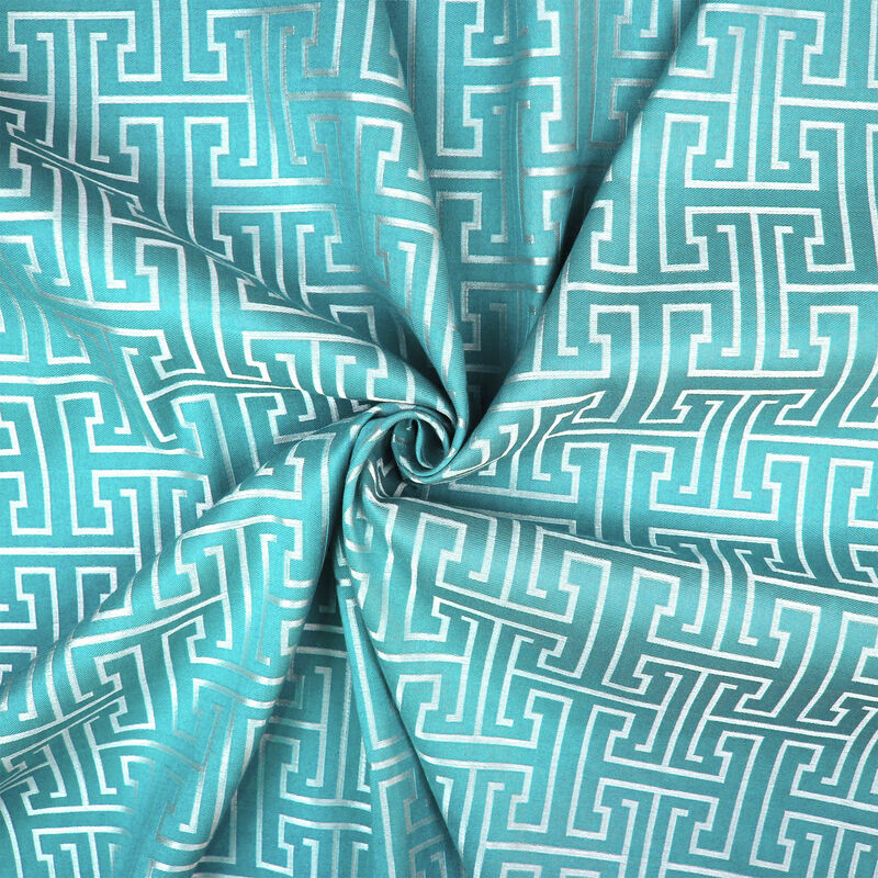 6ix Tailors Fine Linens Bishop Turquoise Coverlet Set