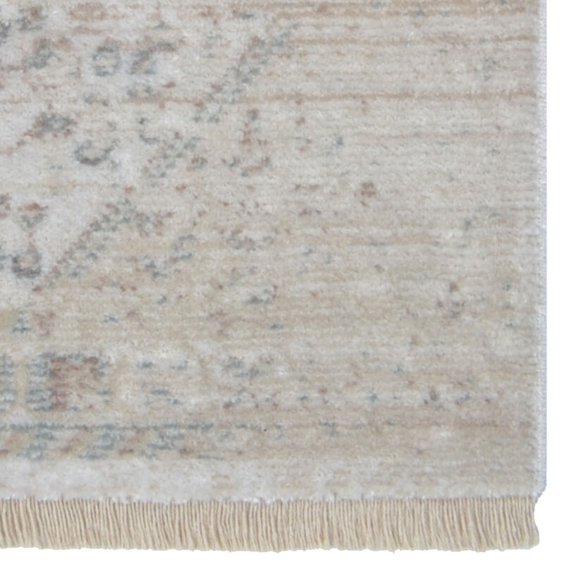 RUGSOTIC CARPETS MACHINE MADE POLYESTER AREA RUGS  - Rectangle Shape, Classic Oriental Traditional  Design, Low Pile Machine Made Area Rugs (M00077) image number 4