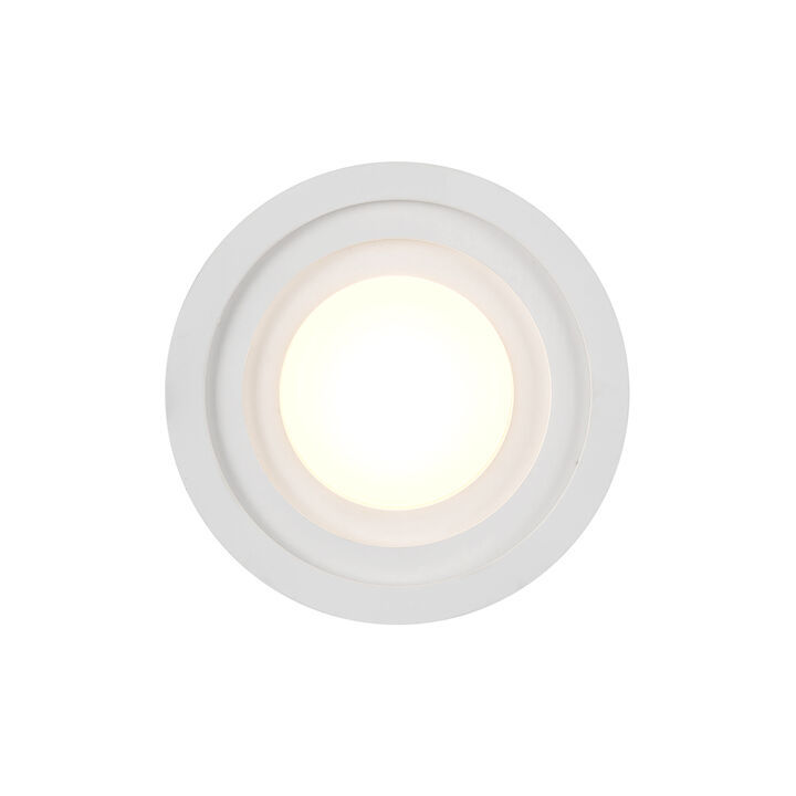 Arco 5-in Damp-Rated Dimmable LED Wall Sconce